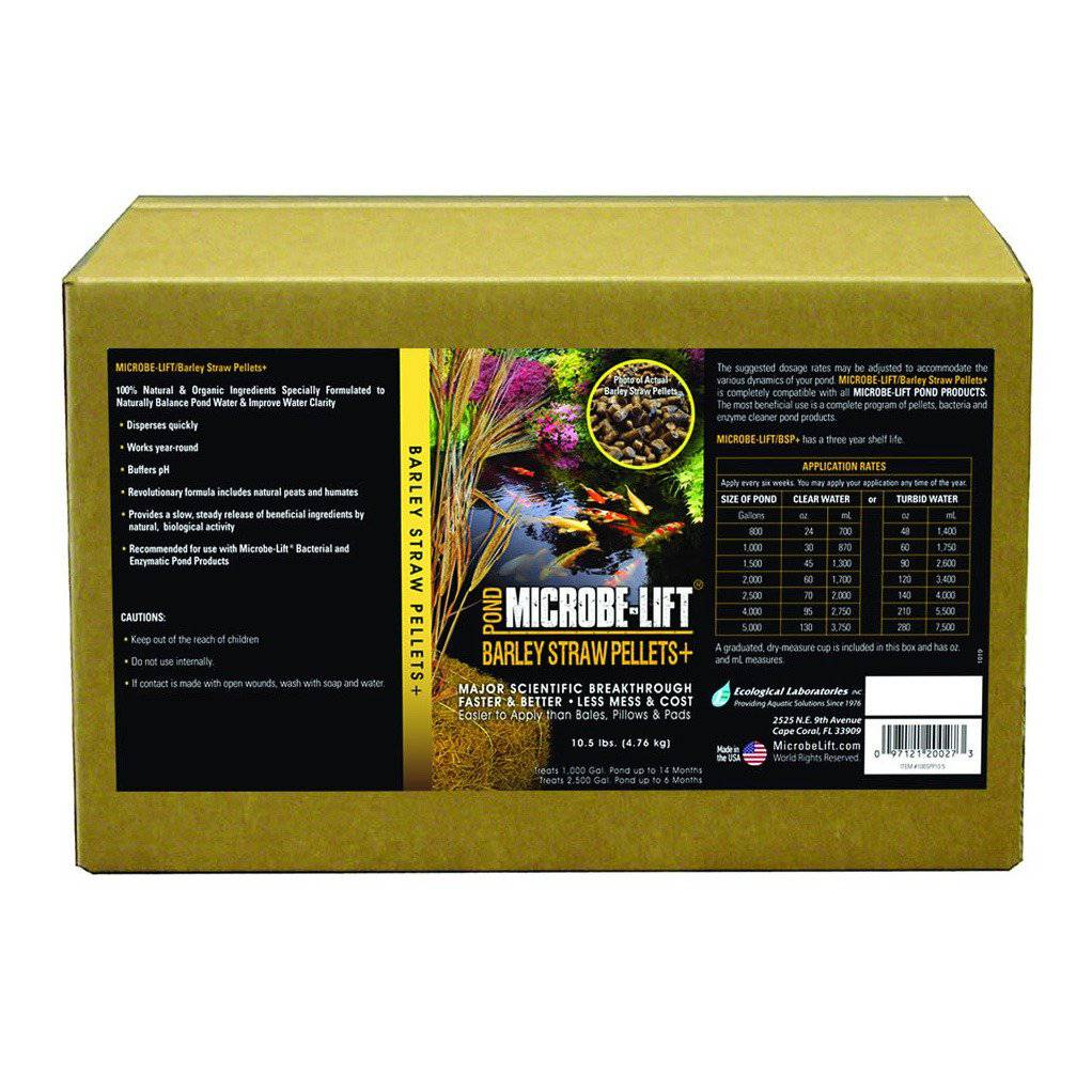 Microbe-Lift Barley Straw Pellets + - 40lbs | Ponds Online