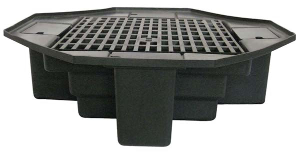40" lightweight basin with bench grating (Eco-Series)
