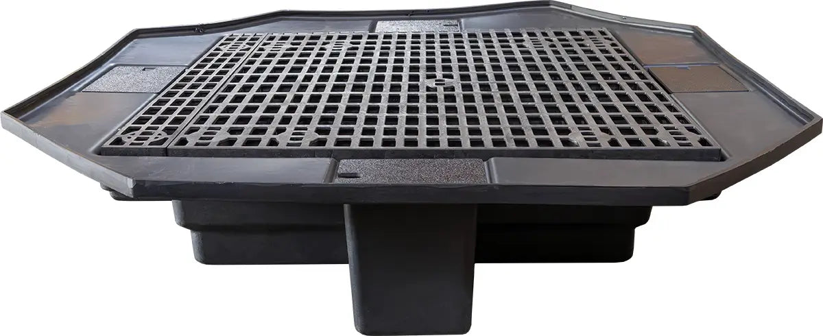 58" lightweight basin with bench grating (Eco-Series)