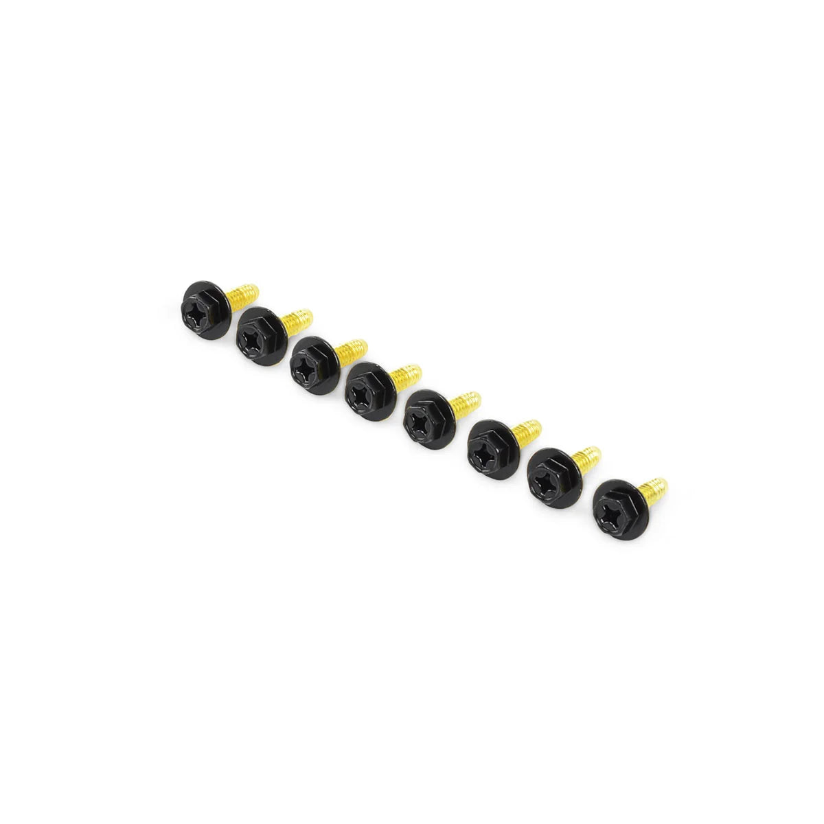 Aquascape brass screw set with 1/4-20 x 3/4 inch screws, 8 per bag, for aquarium or pond equipment repair and replacement.