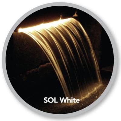 Atlantic Water Gardens ColorFalls - SOL White 24"