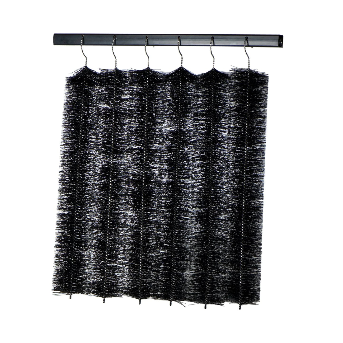 Atlantic Water Gardens replacement brush panel for PS15000 pond filter, showing the black plastic cleaning component.