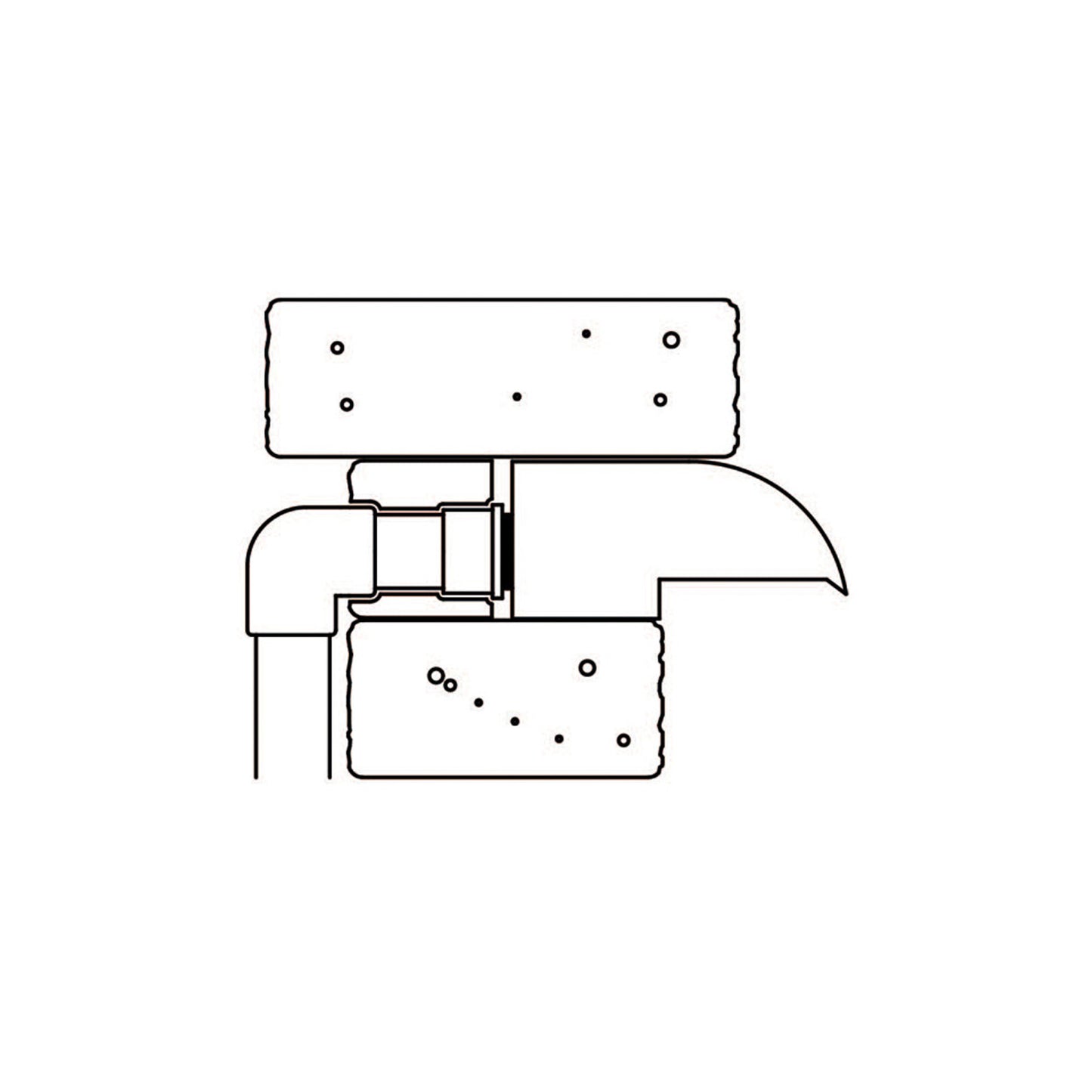 Atlantic 36-inch stainless steel spillway by Atlantic Water Gardens, featuring durable 316 steel construction for water flow control.