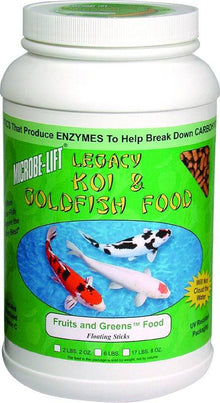 Microbe-Lift Legacy Fruits & Greens Koi & Goldfish Food - 4 lbs. 8 oz.