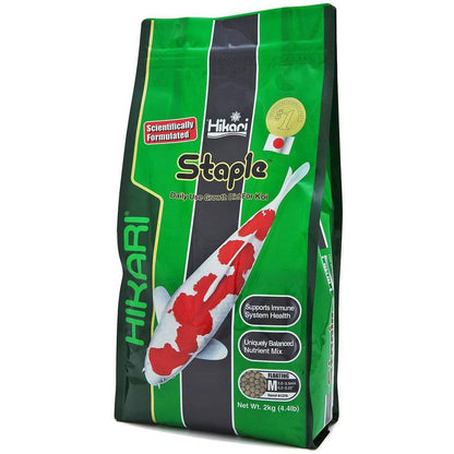 Hikari Staple Koi & Fish Food Diet - Medium Pellets - 4.4 lbs.