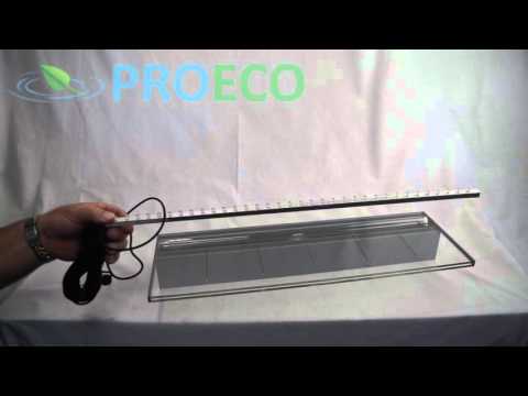 Proeco Products 12" Acrylic Weir - Without Light Strip