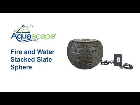 Aquascape Large Stacked Slate Sphere - Ponds Online