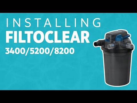 OASE FiltoClear 3400 Pressure Filter (G3) - 24W UV - Ponds Online