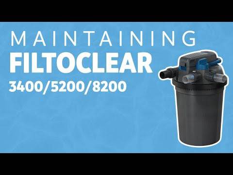 OASE FiltoClear 8200 Pressure Filter (G3) - 60W UV - Ponds Online