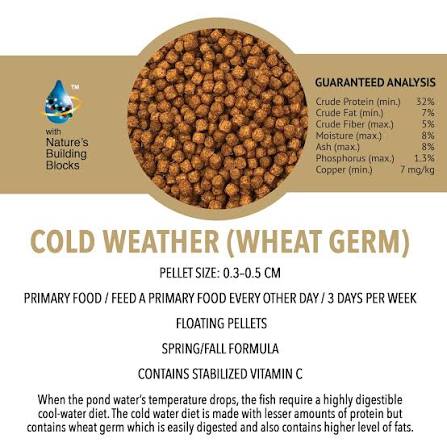 Microbe-Lift Legacy Cold Weather Koi & Goldfish Food - 12oz.