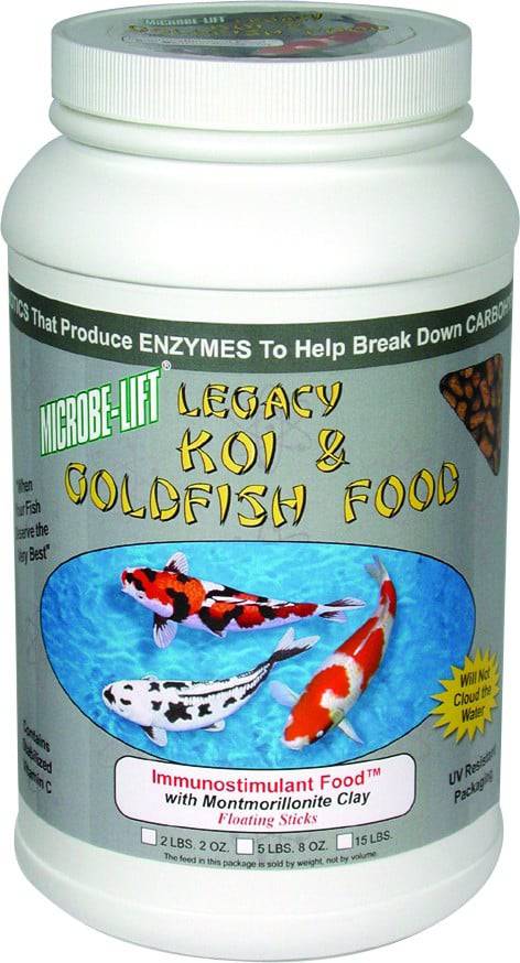 Microbe-Lift Legacy Immuno-Stimulant Koi & Goldfish Food - 1 lbs. 12 oz.