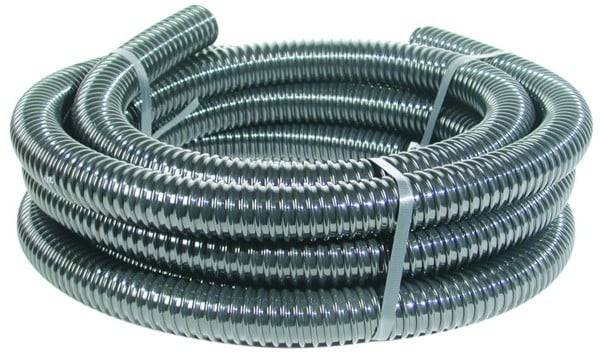 Flexible kink-free 1-inch by 50-foot tubing hose, versatile and durable, shown coiled and ready for use.