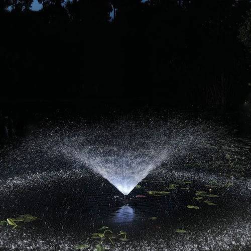 OASE Floating Fountain with Lights 1/2 HP - Ponds Online