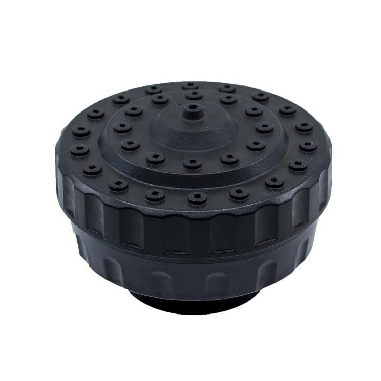 Oase Replacement 3-Tier Nozzle for pond fountain, showing three-tier spray head with adjustable nozzles