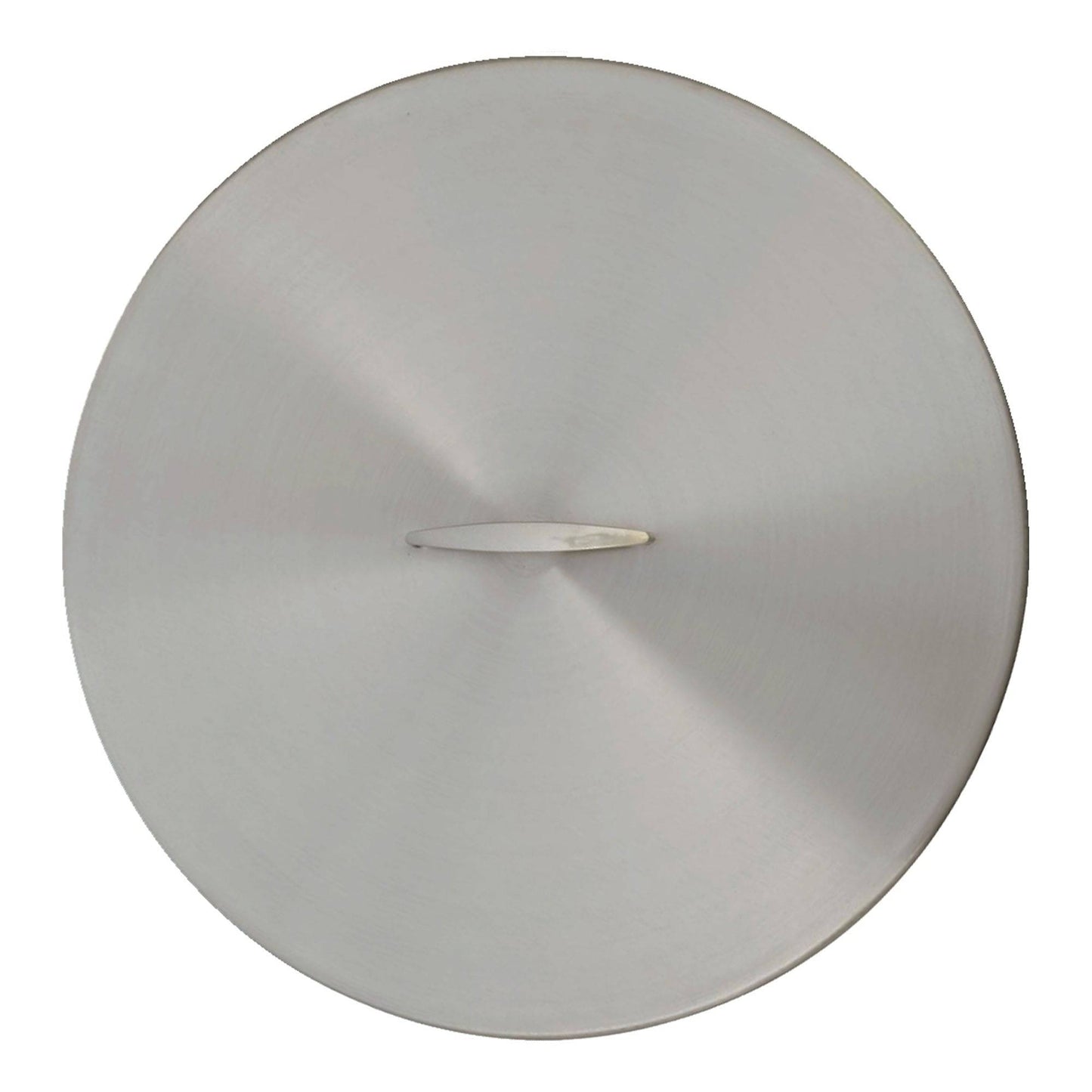 33" Round Stainless Steel Cover - Stainless Steel Handle - Ponds Online