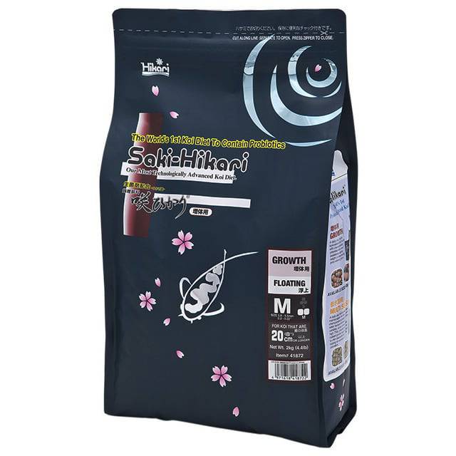 Hikari Saki-Hikari Koi & Fish Food Diet - Growth Formula - Large Pellets - 33 lbs.