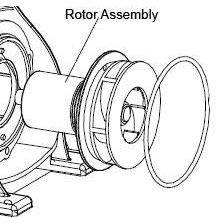 Proeco Replacement Rotor Assembly - SP3700