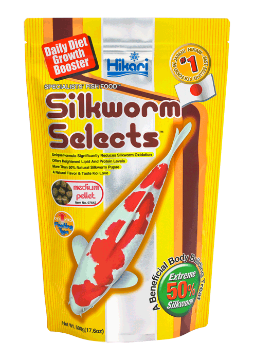 Silkworm Select Koi Treats