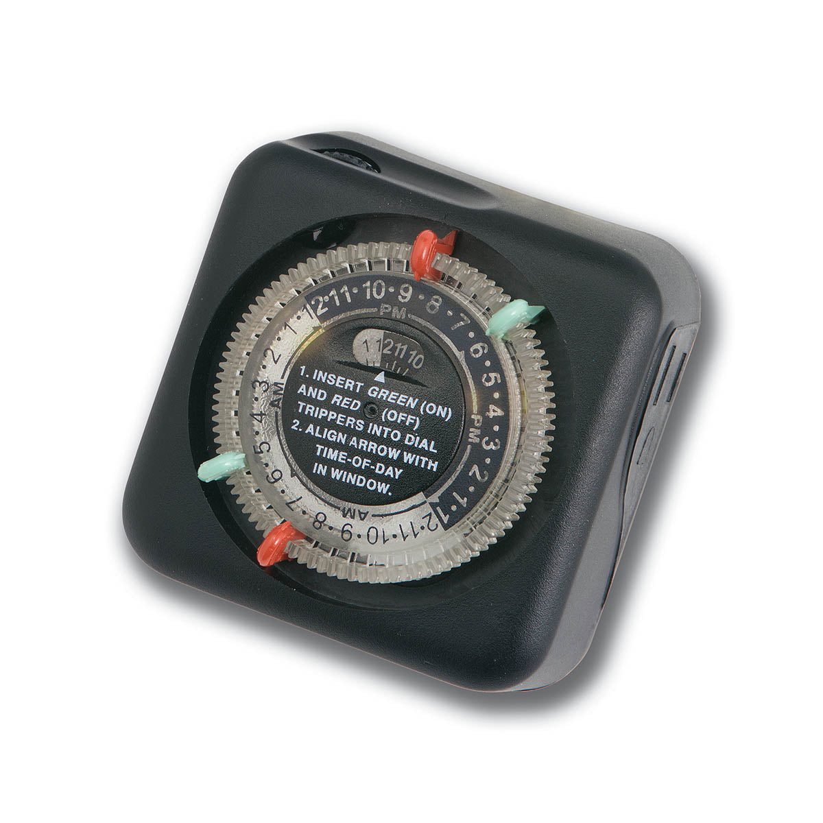 Kichler Outdoor Enclosure Timer, Black Material (Not Painted)