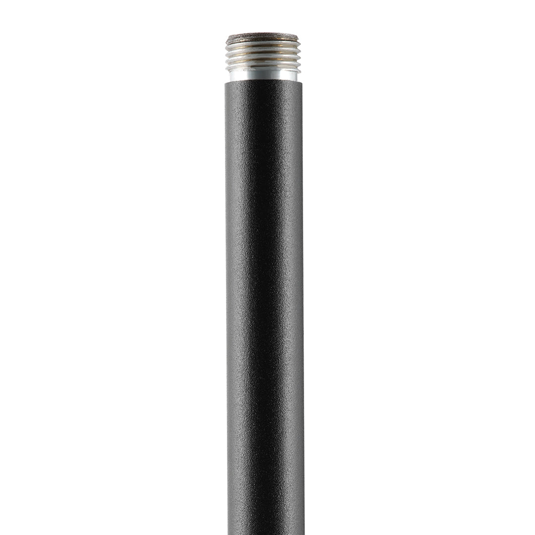 Kichler Accessory Stem 1/2NPSM 12 in, Textured Architectural Bronze
