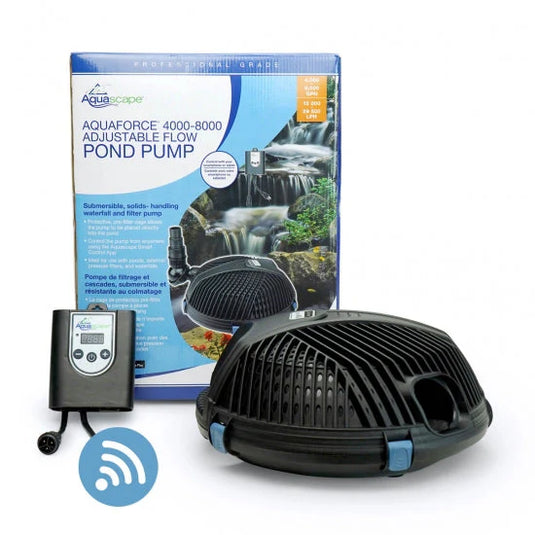 Aquascape AquaForce PRO 4000-8000 Adjustable Pump (with Classic Controller) - Ponds Online