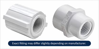 Female Reducer Coupling – 3/4" FPT x 1/2" FPT – 430101
