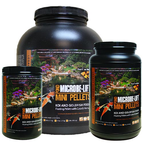 Microbe-Lift Legacy Mini Pellets Koi & Goldfish Food - 40 lbs.