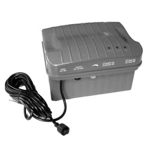 PondMax solar battery backup kit with external vendor pump, featuring a compact, reliable external power source for pond pumps.