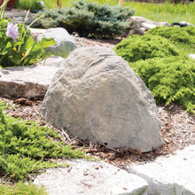 Airmax Truerock large boulder rock in greystone, decorative feature, showcasing textured natural stone with dimensions 33x24x20.
