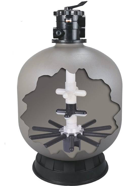 Aqua UV Ultima Filter for ponds, 2000-gallon capacity, featuring a 2-inch valve for water flow control.