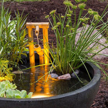 Aquascape Green Slate Fountain Bowl, 40-inch diameter decorative feature with natural green slate finish.