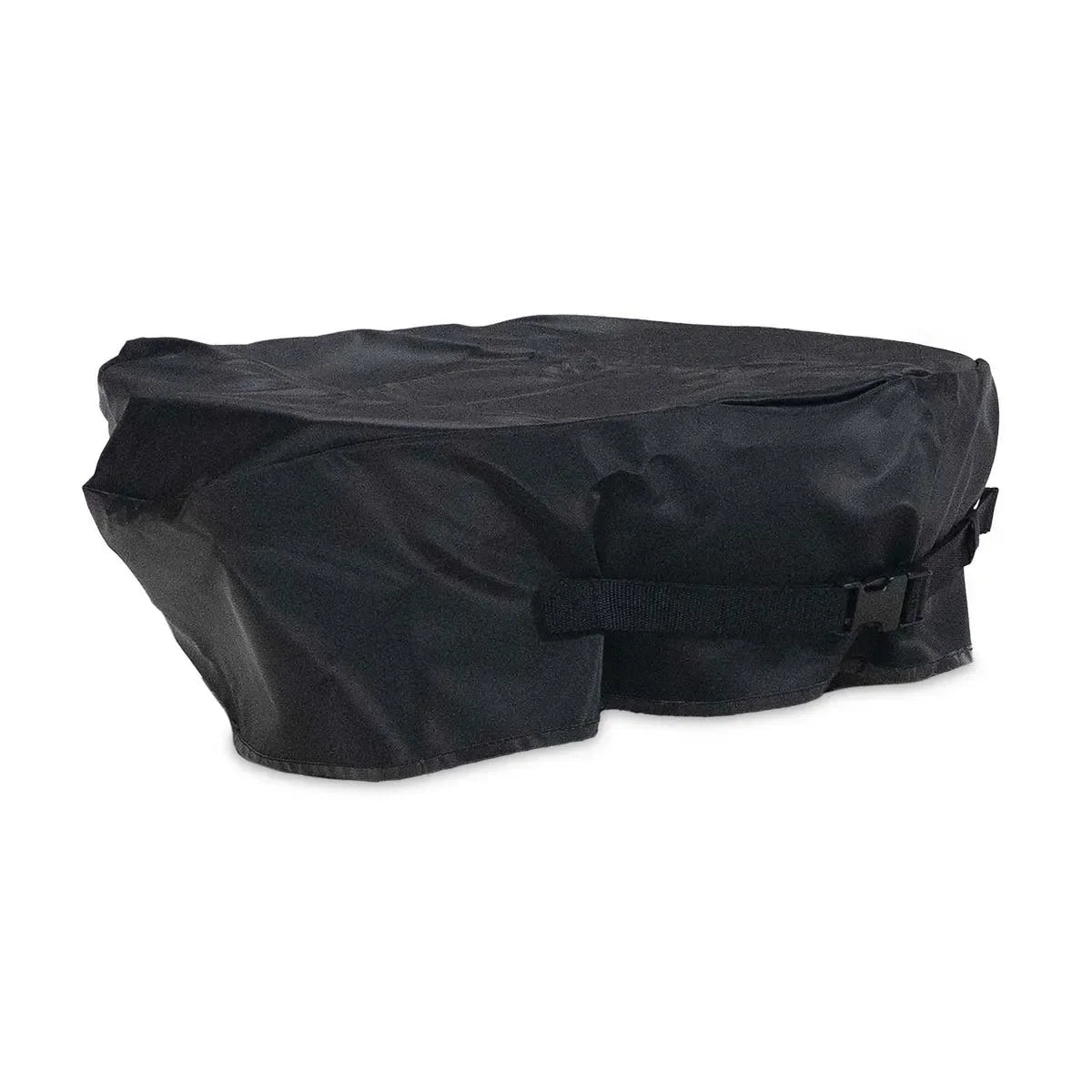 Aquascape fountain cover spillway bowl, 19-inch diameter, decorative feature for pond or water fountain, black plastic finish.