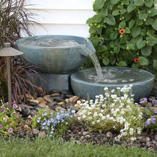 Aquascape pond kit with 19-inch spillway bowl and 20-inch basin for fountain and water feature installation.