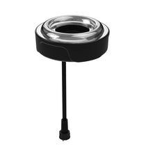 Aquascape large fountain pond lighting with 6-watt LED bulb illuminating water features in a pond setting.