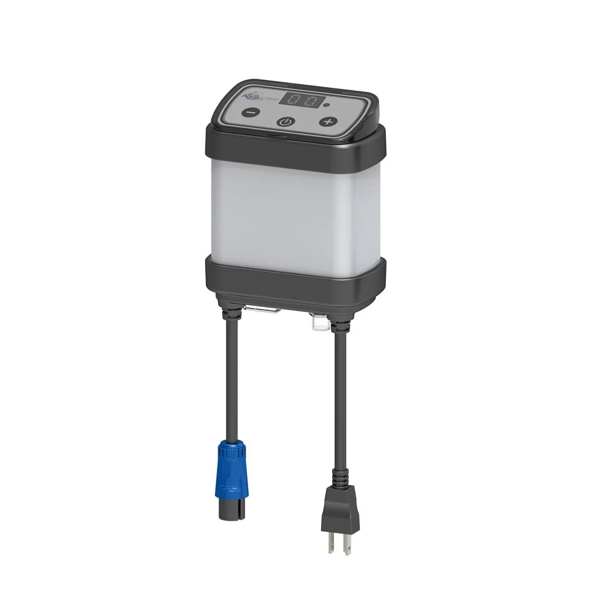 Aquascape Smart Pump Receiver Large G2 for pond pumps, demonstrating its connection and control features for pond filtration system.