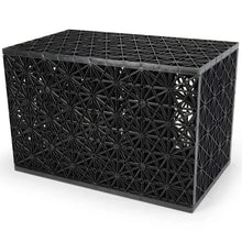 Large Aquascape Aquablox pondless water storage module, 32-gallon capacity, used for pondless water feature installations.