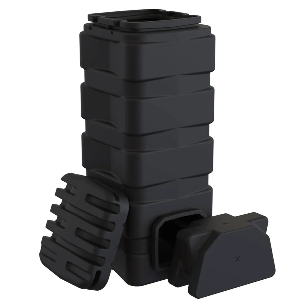 Aquascape Snorkel Vault and Lid V2 with End Cap for Centipede pondless water feature equipment