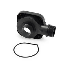 Aquascape Aquaforce 5200 G2 water chamber cover for pond pump replacement part, black plastic with vented design.