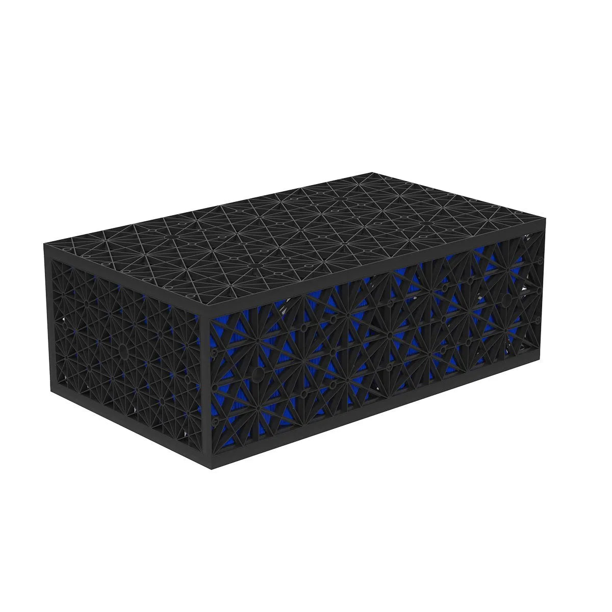 Aquascape Filterblox Module replacement part showing the compact, rectangular filter component for aquascape pond filtration systems.