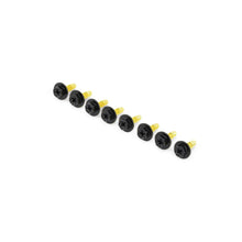 Aquascape brass screw set with 1/4-20 x 3/4 inch screws, 8 per bag, for aquarium or pond equipment repair and replacement.