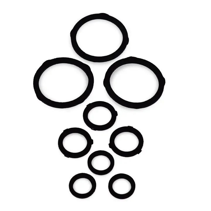 Aquascape pump and filter union fitting gasket kit for replacement parts in pond or aquarium filtration systems.