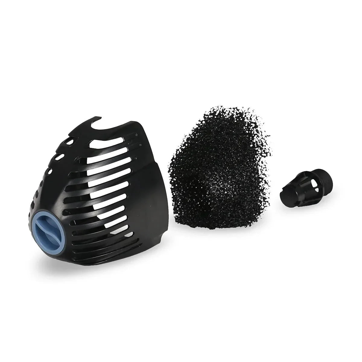 Aquascape Ultra 1100 Water Pump G3 front cover kit, replacement part for Aquascape pond pump, black plastic cover with mounting details.