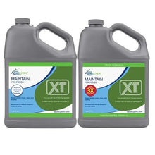 Aquascape Maintain for Ponds XT water treatment in a 1-gallon container, used for pond water quality and algae control.