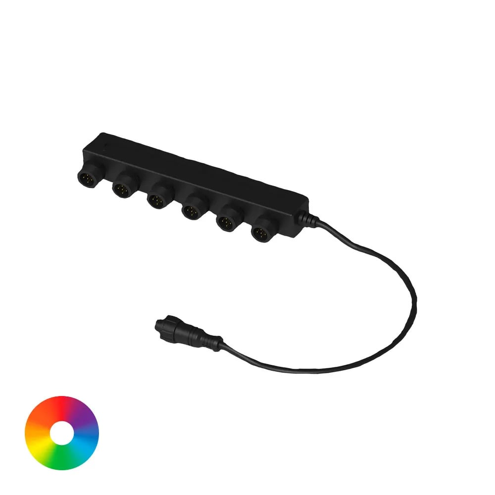 Aquascape 6-Way Color-Changing Light Splitter | Ponds Online