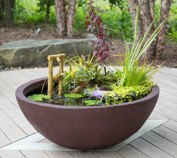 Aquascape Patio Pond - European Terra Cotta - Example
