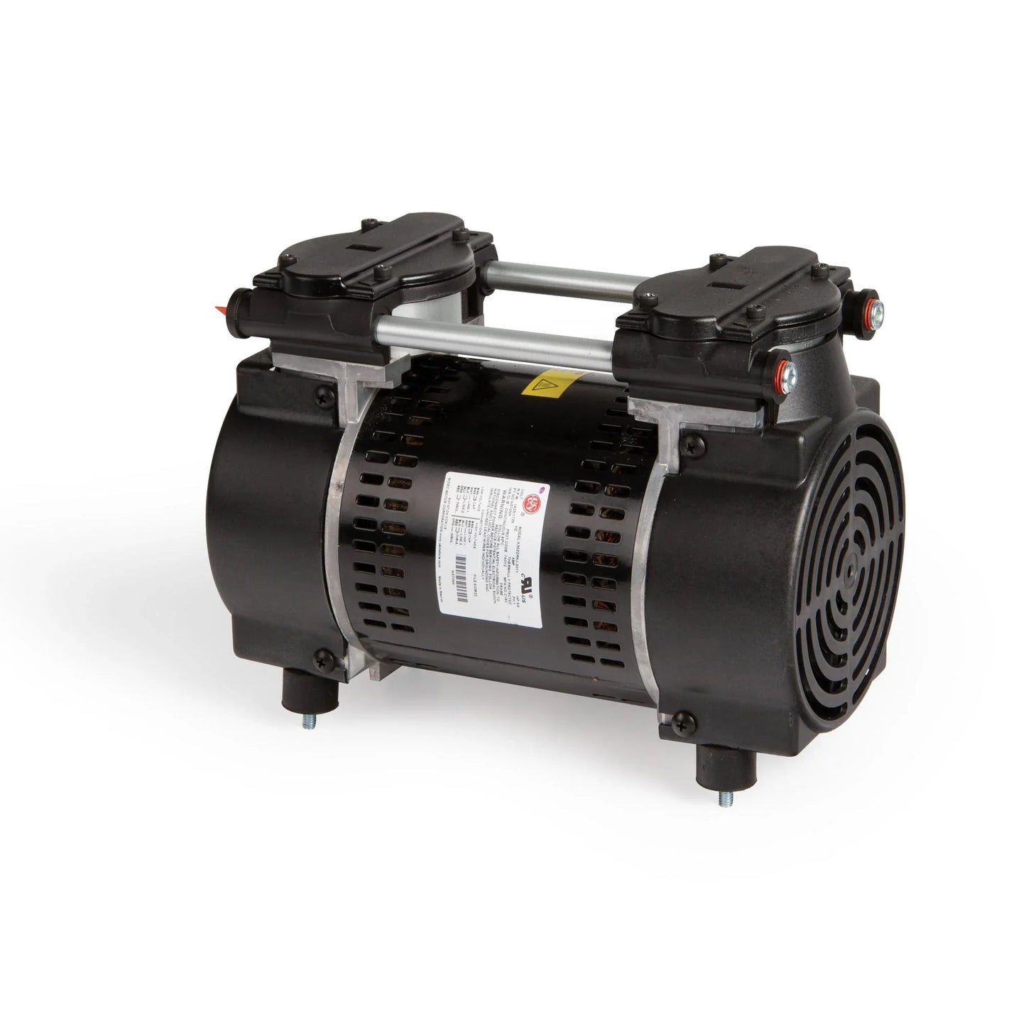 Atlantic Water Gardens Gast compressor for TPD300C and TPD400C lake aeration cabinets, used for pond and water feature aeration.