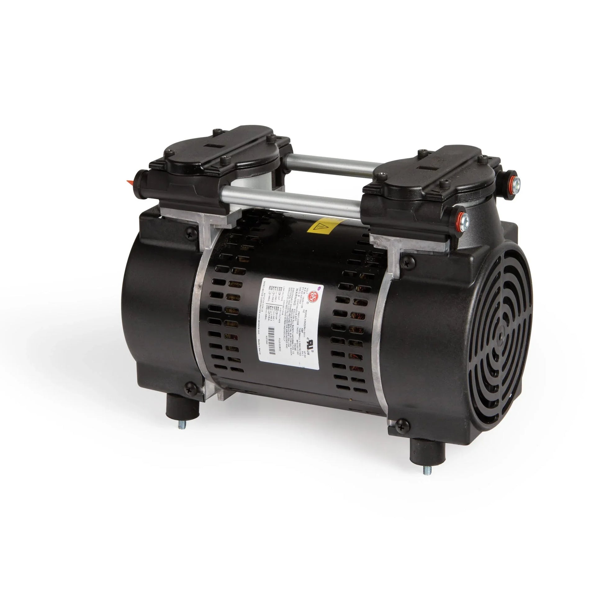 Atlantic Water Gardens Gast compressor for TPD300C and TPD400C lake aeration cabinets, used for pond and water feature aeration.