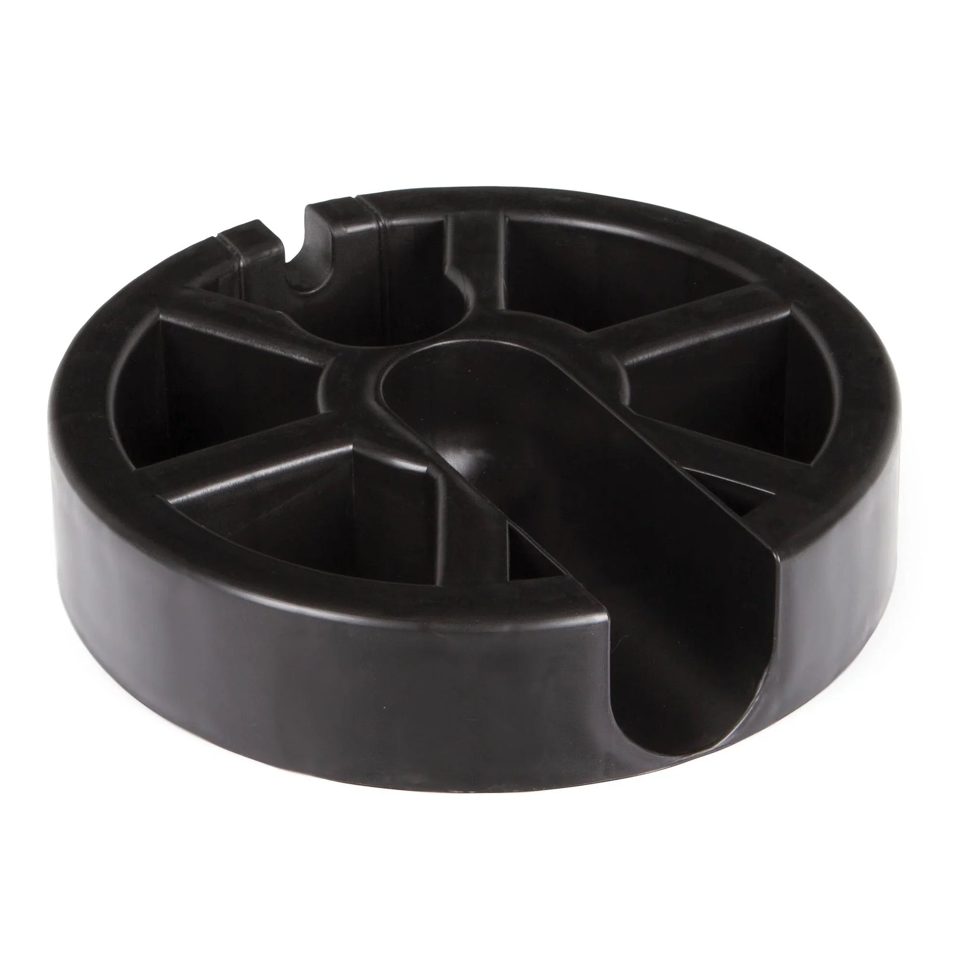 Atlantic Water Gardens 12-inch Eco-Rise Water Feature Riser in decorative water feature setup