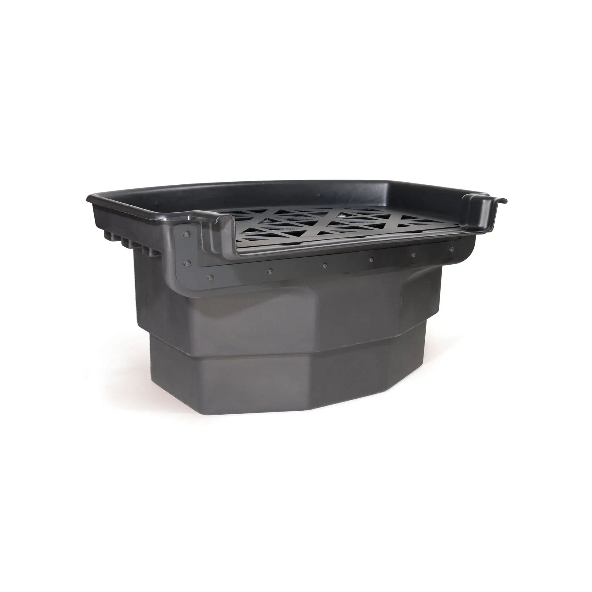 Atlantic Water Gardens Big Bahama Filterfall 38-inch water feature with 3-inch bulkhead, showcasing the filterfall's natural water flow.