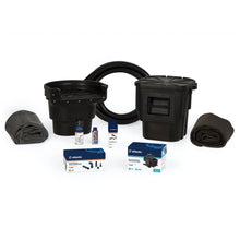 Atlantic Water Gardens pond kit, 11x11 feet, complete pond kit with liner and accessories for backyard pond installation.